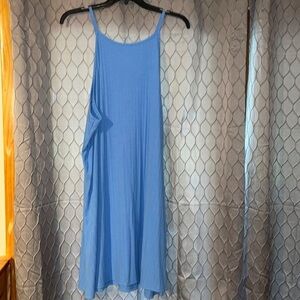 High neck tank dress